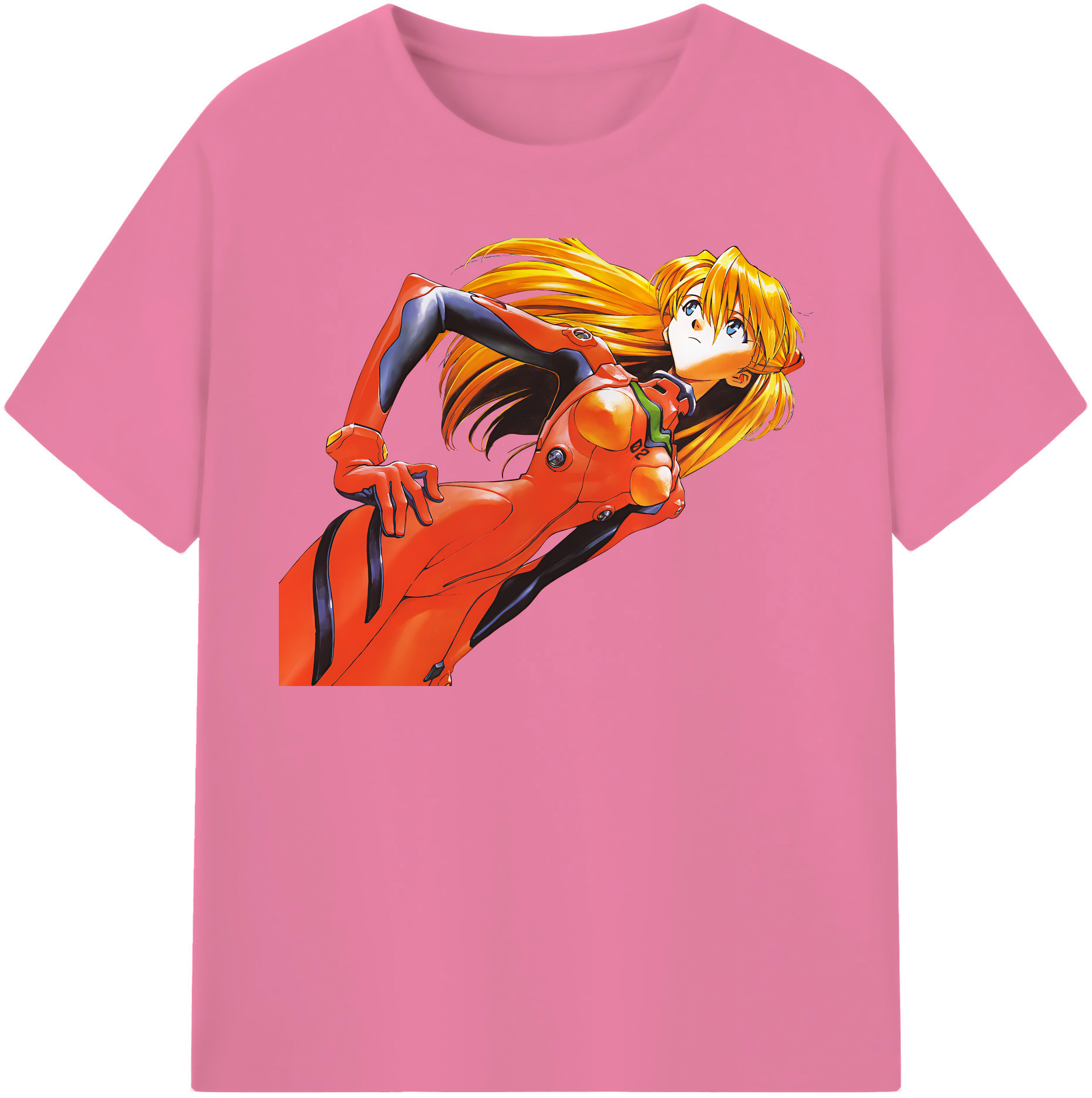 （画像用） EVA 新世紀エヴァンゲリオン 綿100％半袖Tシャツ（フロントプリント）